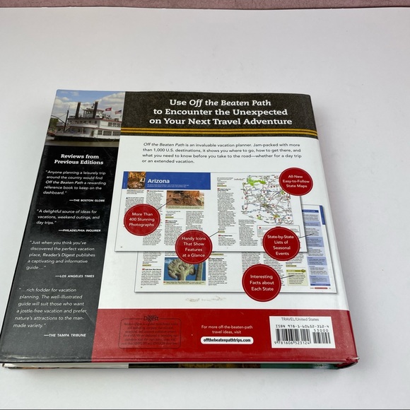 Reader's Digest Off The Beaten Path Travel Guide Hardcover Book Photography - Picture 7 of 8